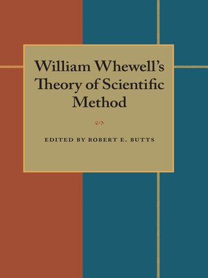 cover image of William Whewell's Theory of Scientific Method
